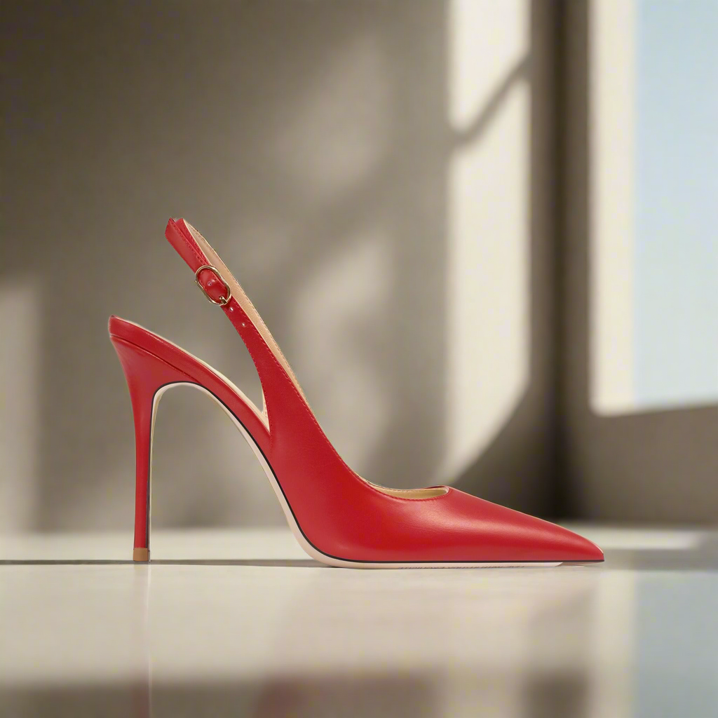 Felicity Matt Red Slingback Sandal