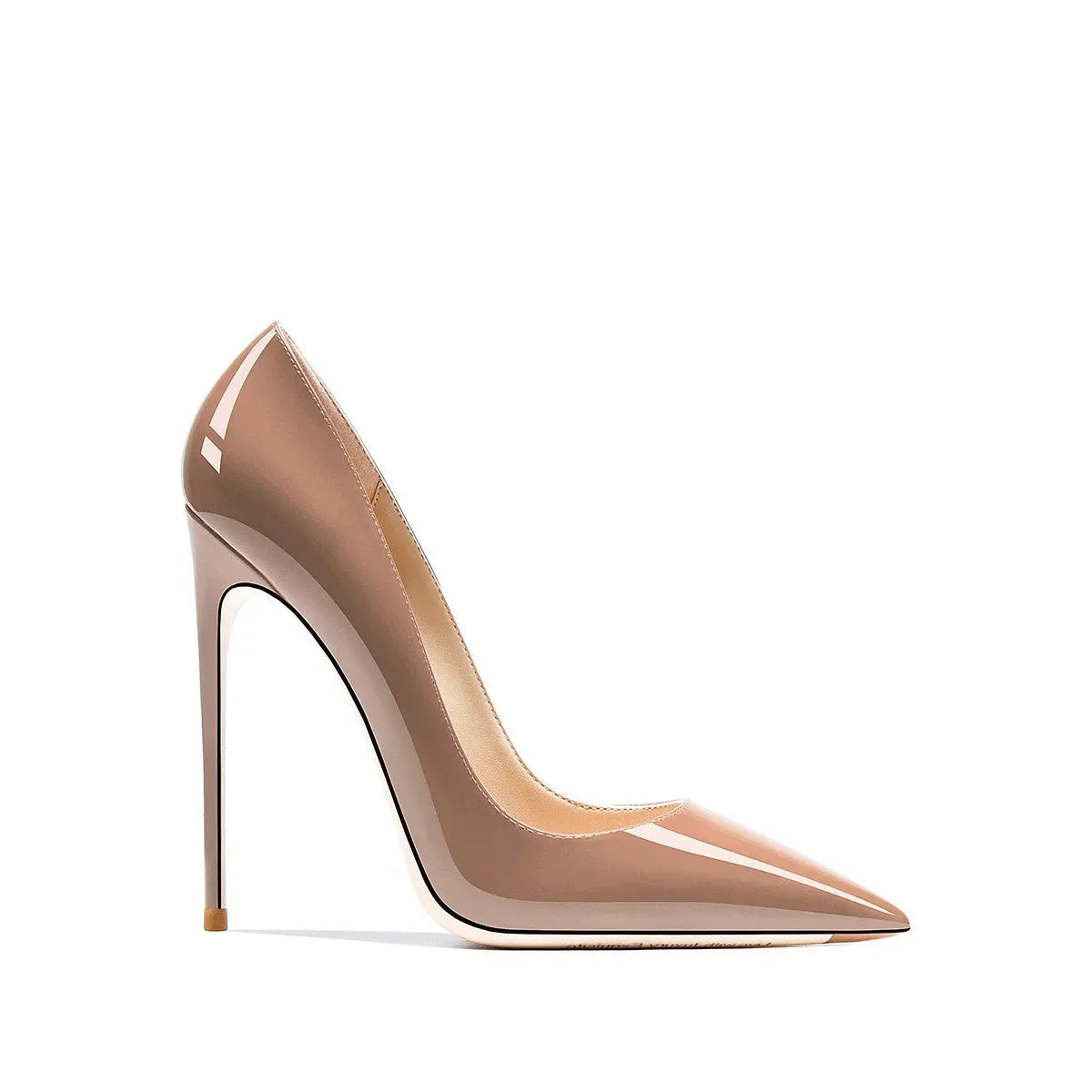 Dark nude heels best sale