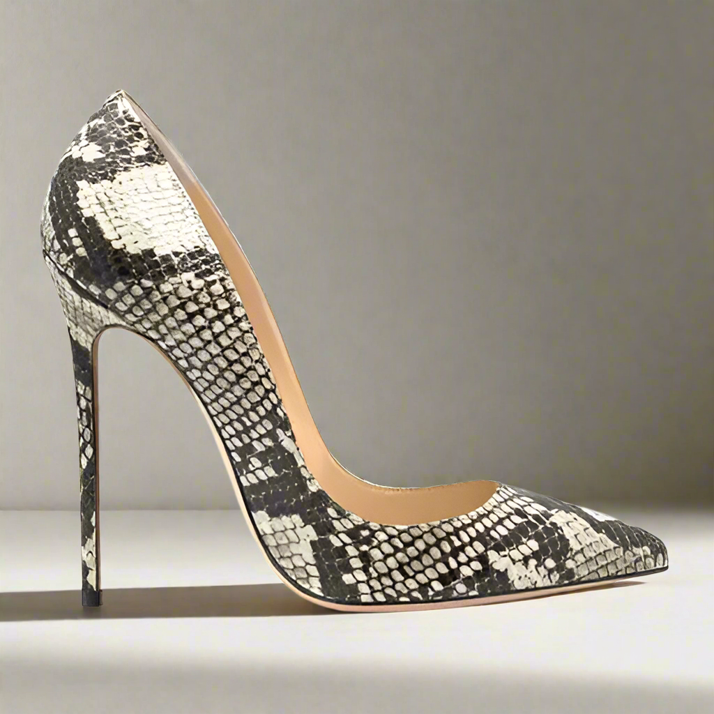 Eve Animal Print Heels