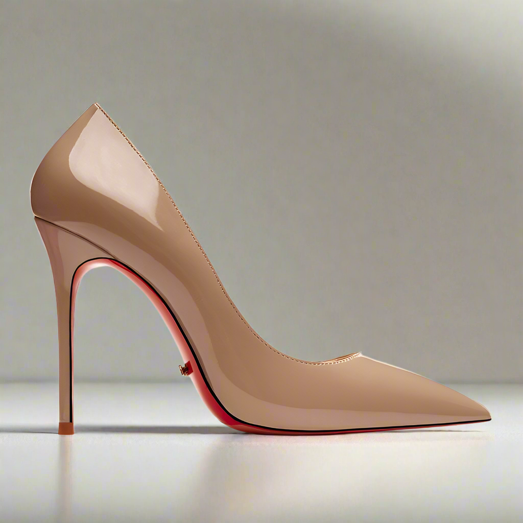 Tatianna Dark Nude Red Bottom heels