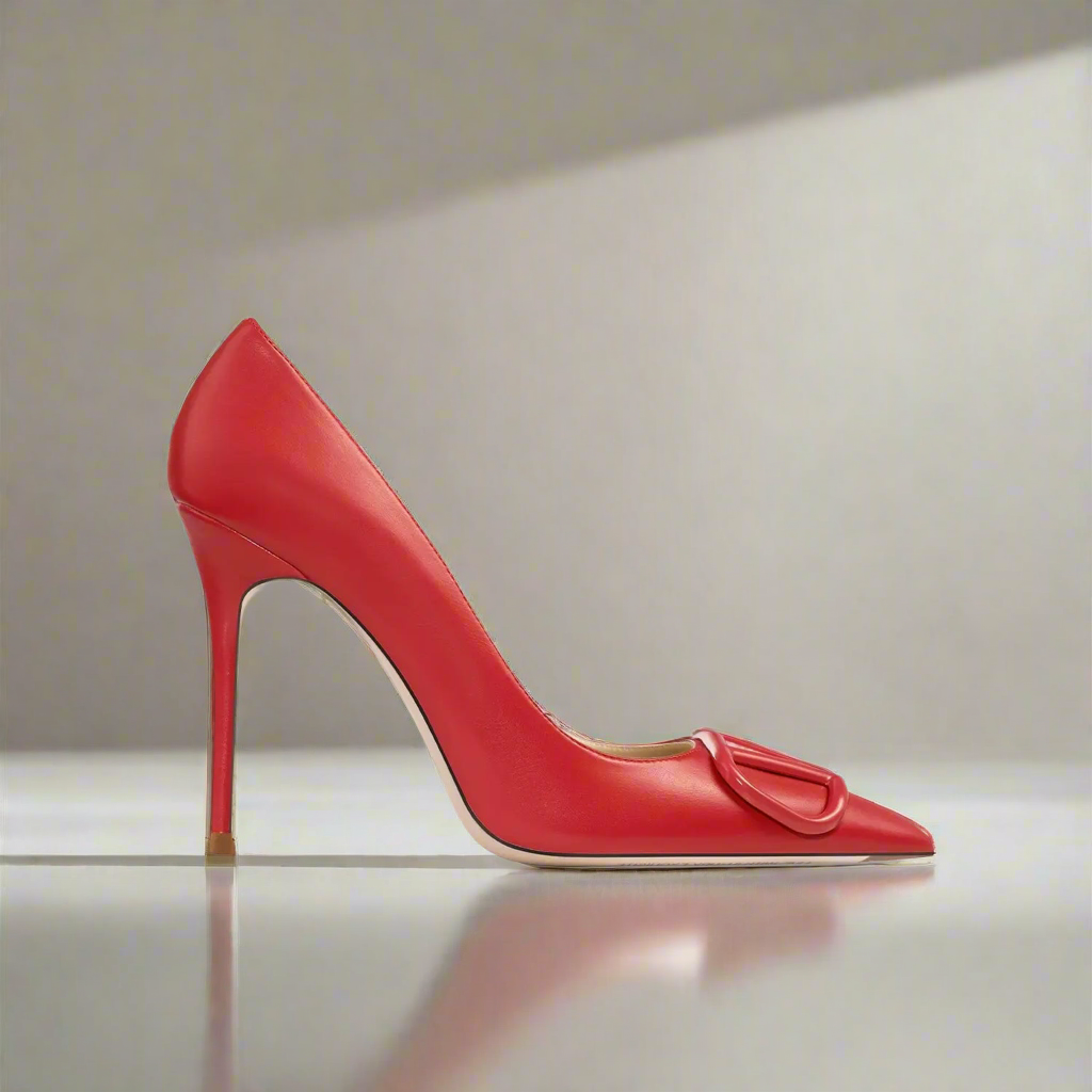 Adora Matt Red Heels