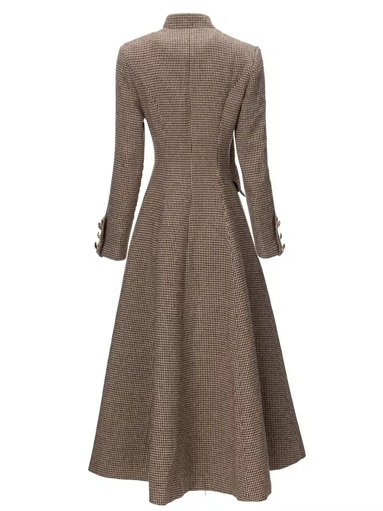 Mirabel Single-breasted Long Sleeved Coat