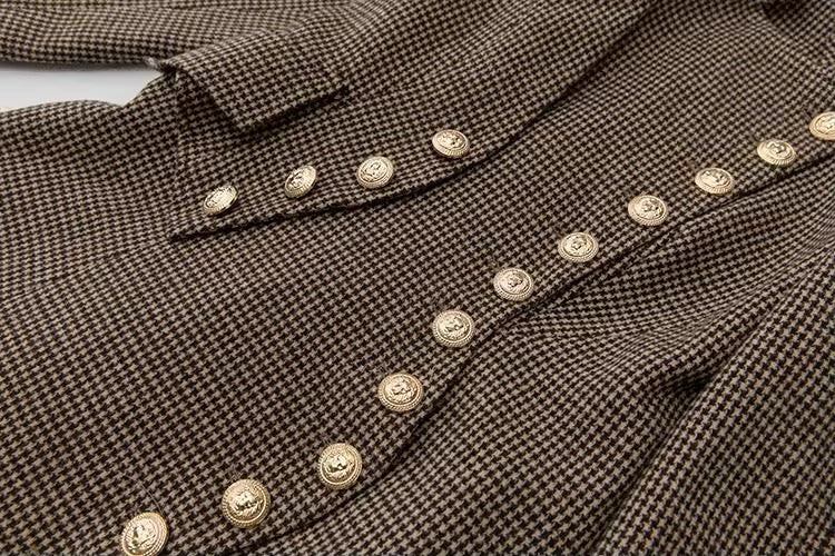 Mirabel Single-breasted Long Sleeved Coat