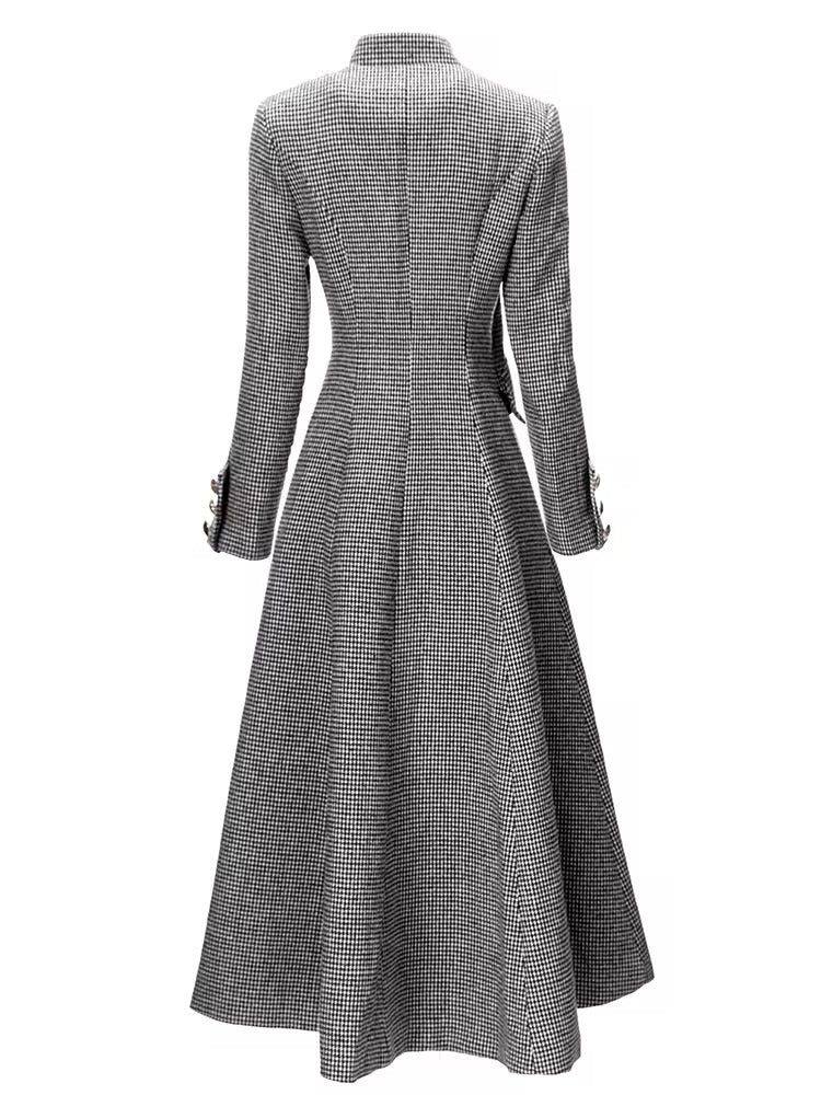 Mirabel Single-breasted Long Sleeved Coat