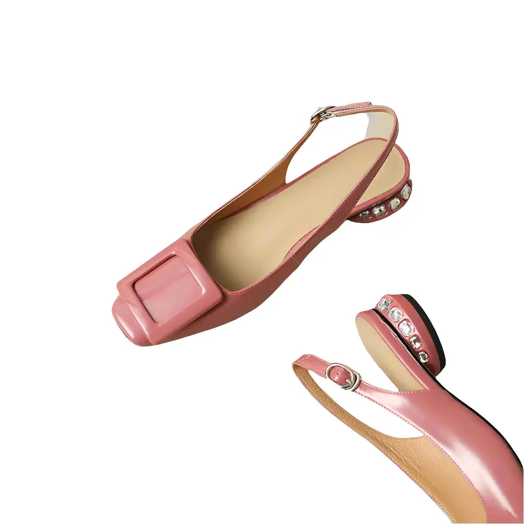 Madison Pink Flat Sandals - Queen Sheila Brand