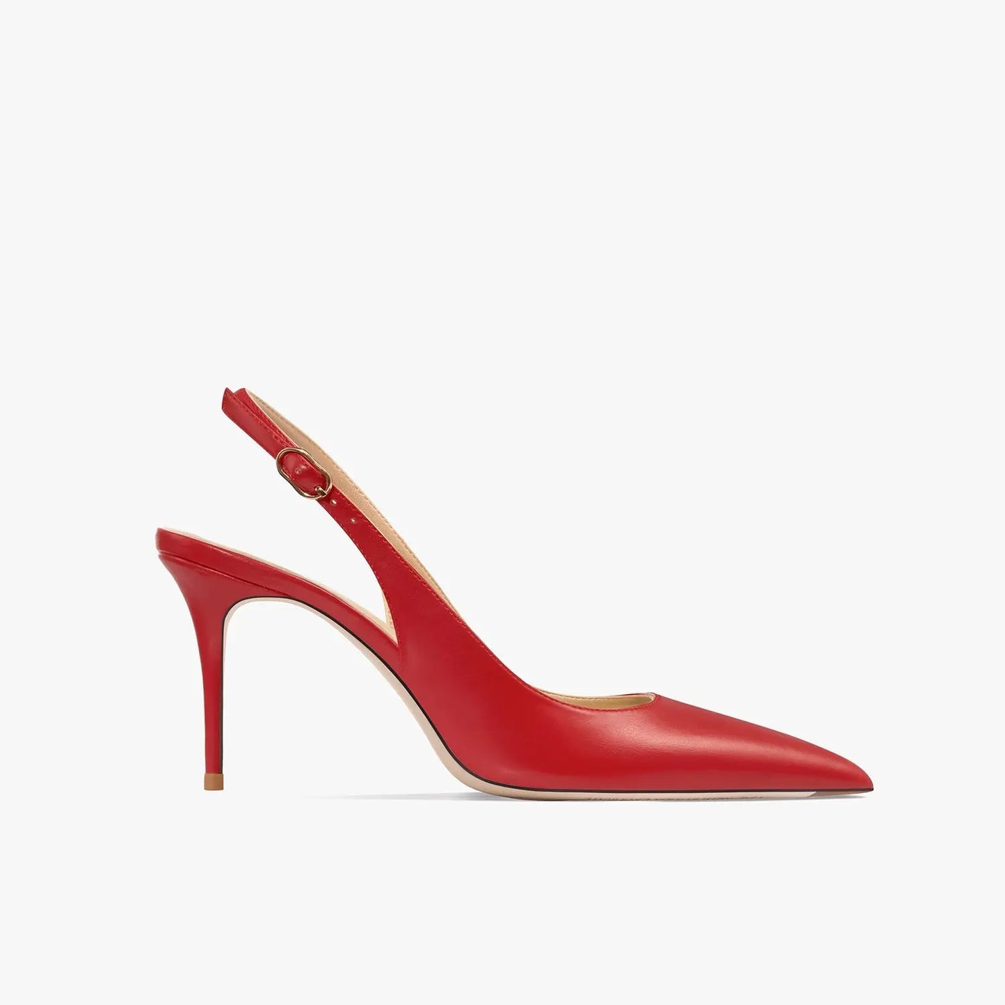 Felicity Matt Red Slingback Sandal - Queen Sheila Brand