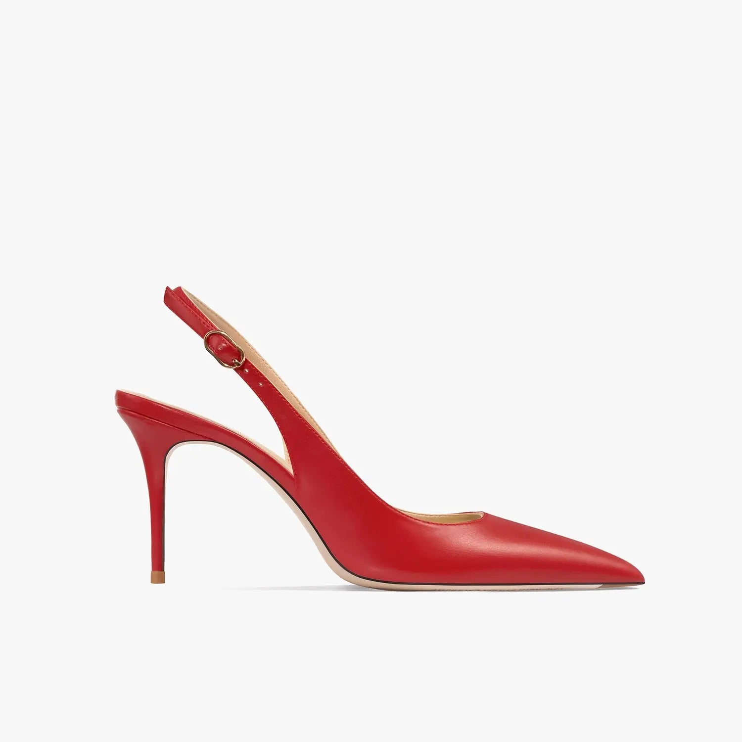 Felicity Matt Red Slingback Sandal - Queen Sheila Brand