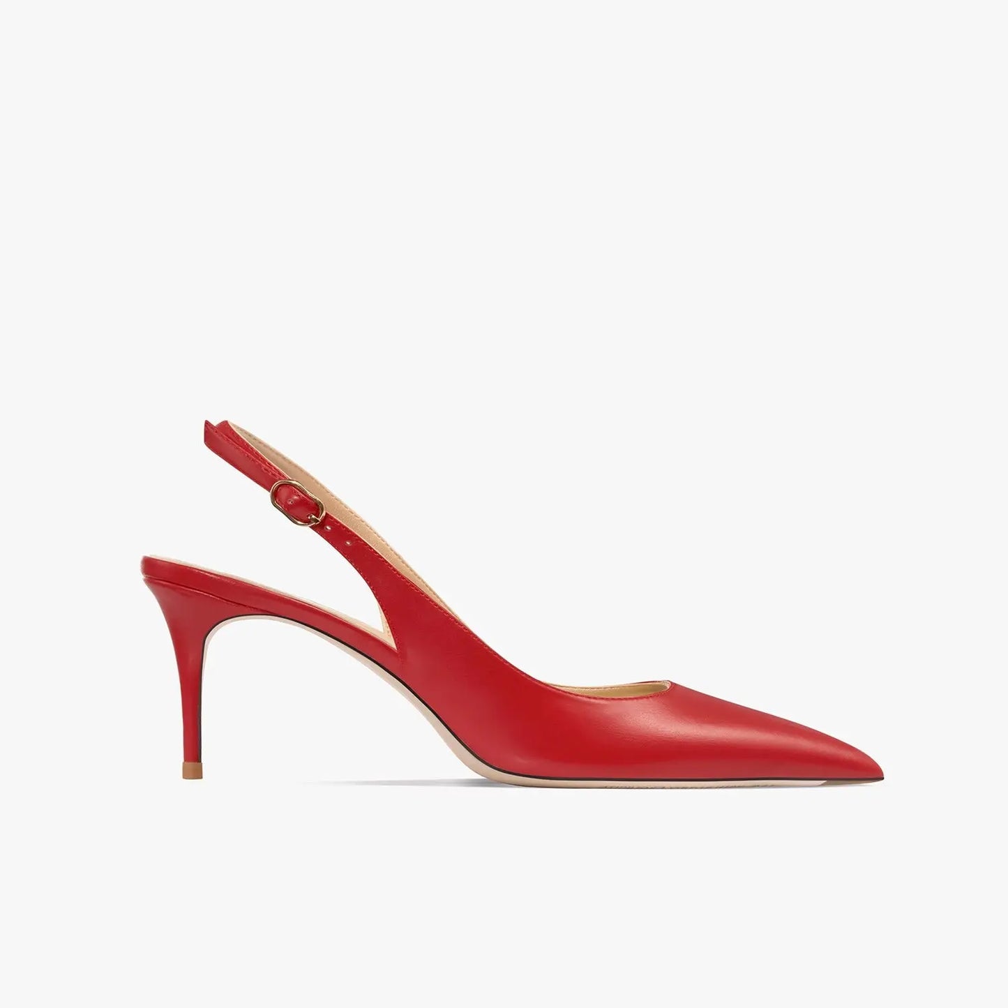 Felicity Matt Red Slingback Sandal - Queen Sheila Brand