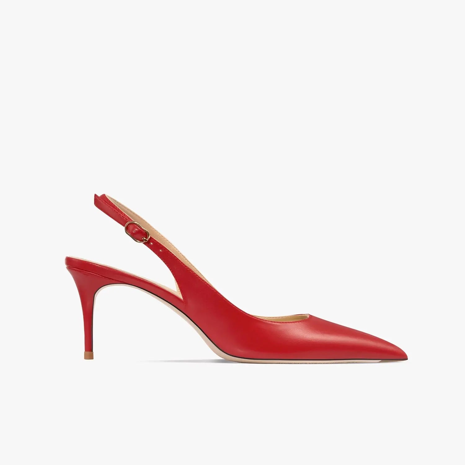 Felicity Matt Red Slingback Sandal - Queen Sheila Brand