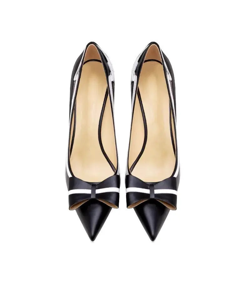 Haniya Black Heels Queen Sheila Brand
