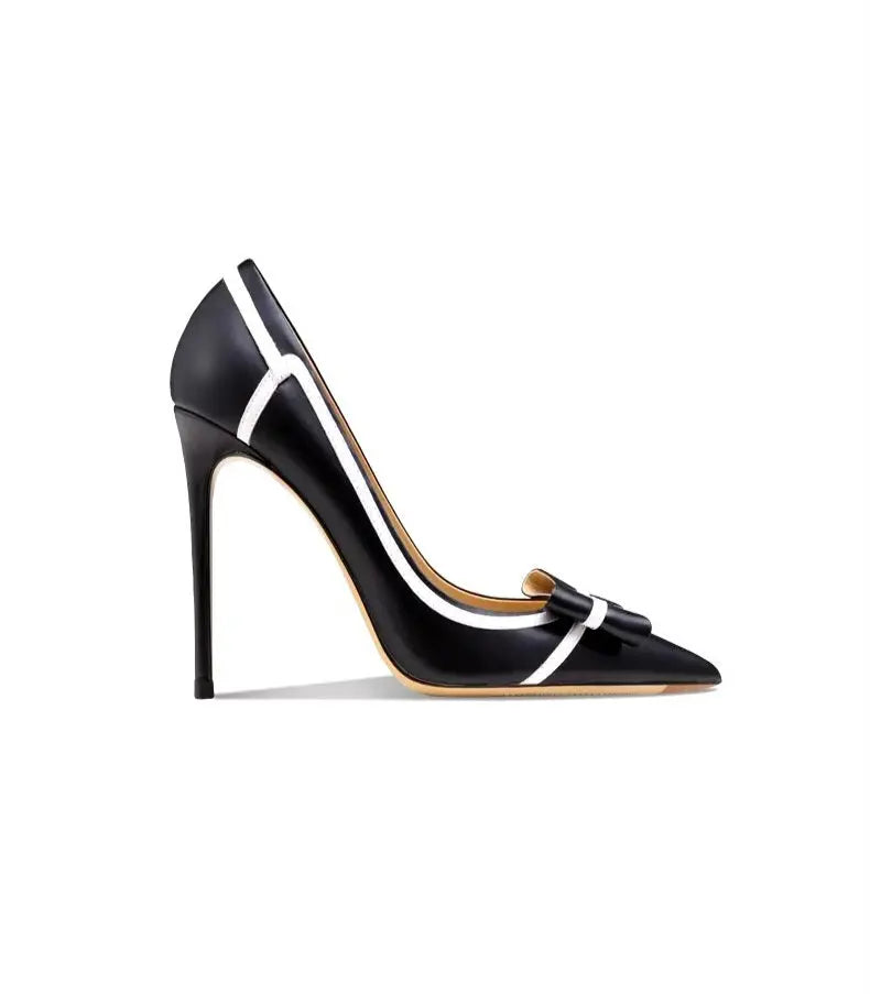Haniya Black Heels Queen Sheila Brand