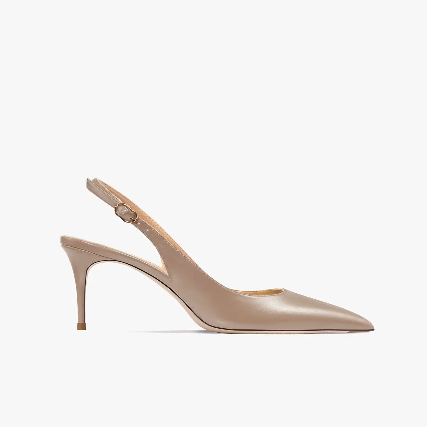Felicity Matt Grey Slingback Sandal - Queen Sheila Brand