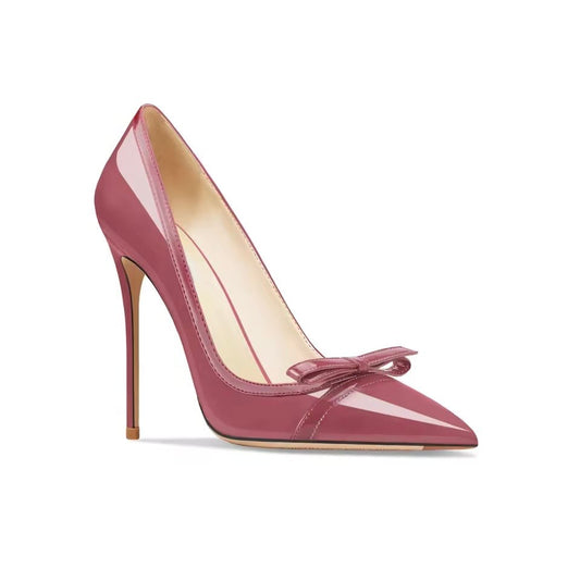 Celine Light Pink Bow-tie Heels