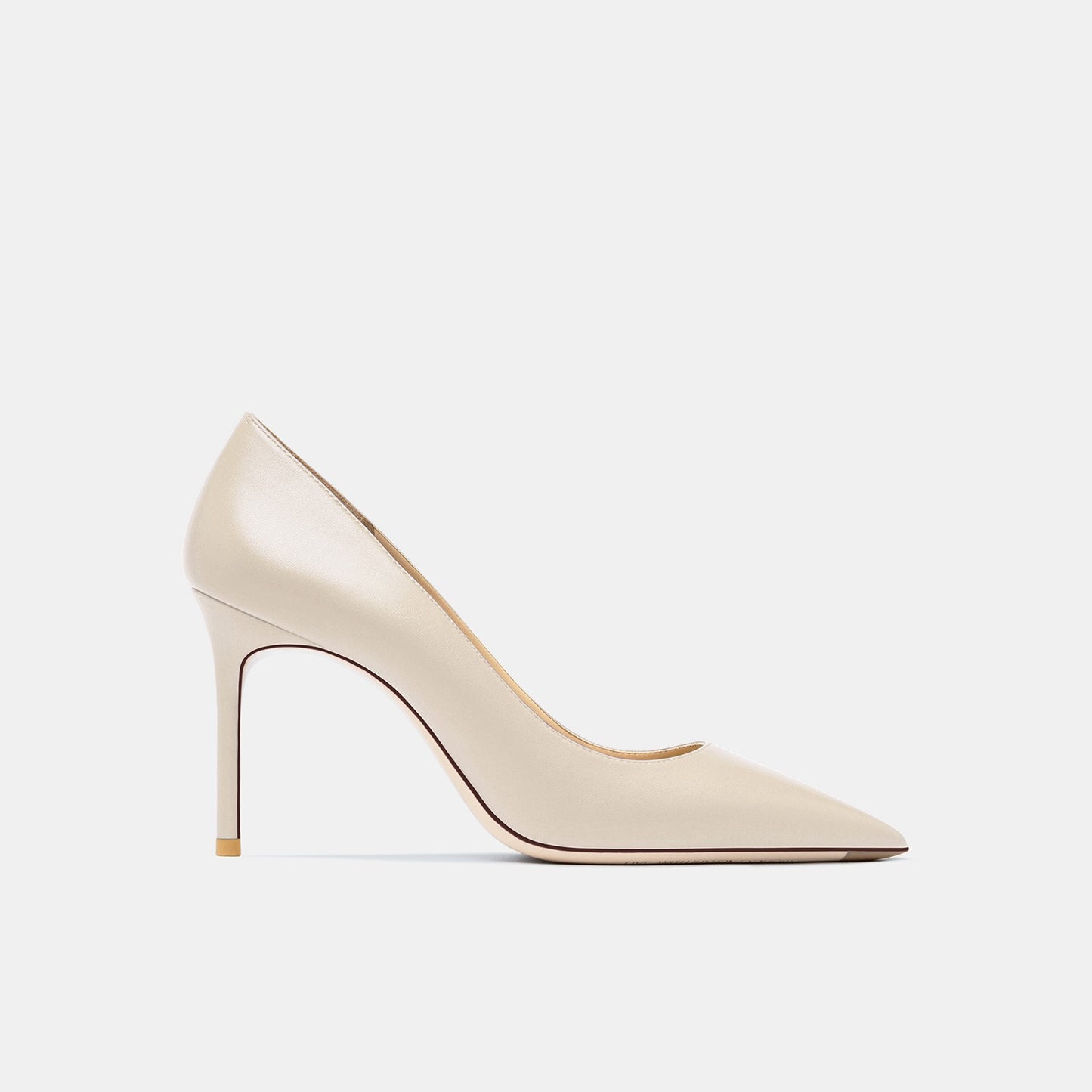 Tabitha Matt Cream-white Mid-Heels