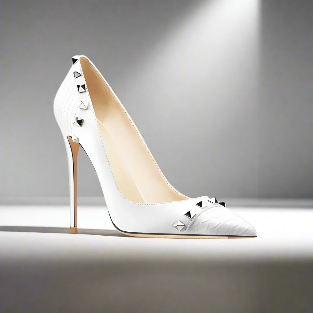 Kaelin White High Heels