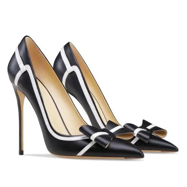 Haniya Black Heels Queen Sheila Brand