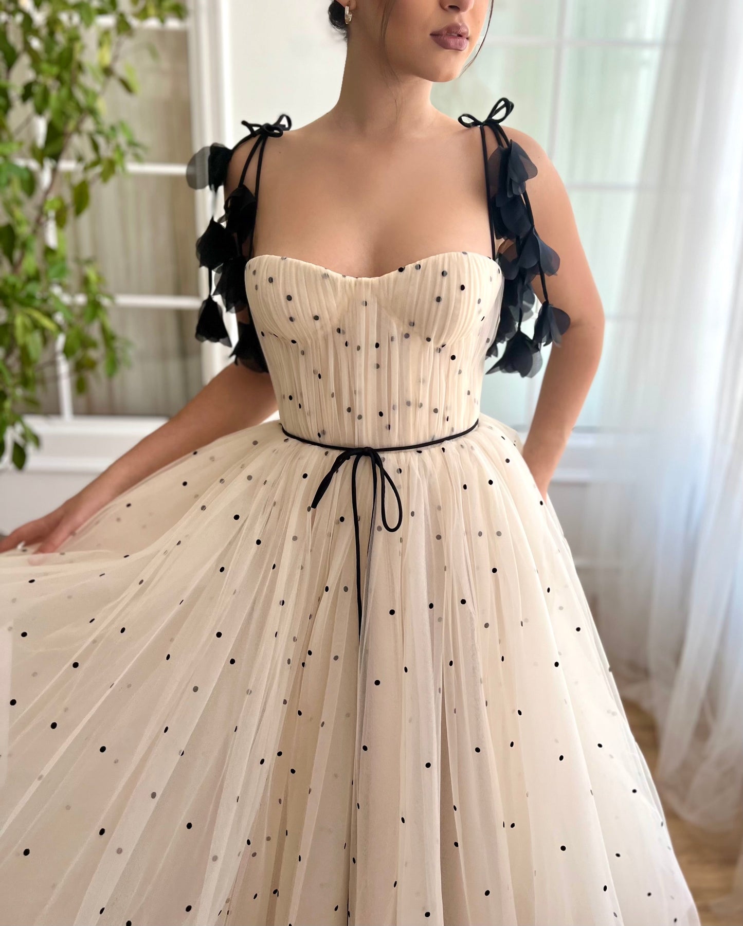 Brenda Polka Dot Dress