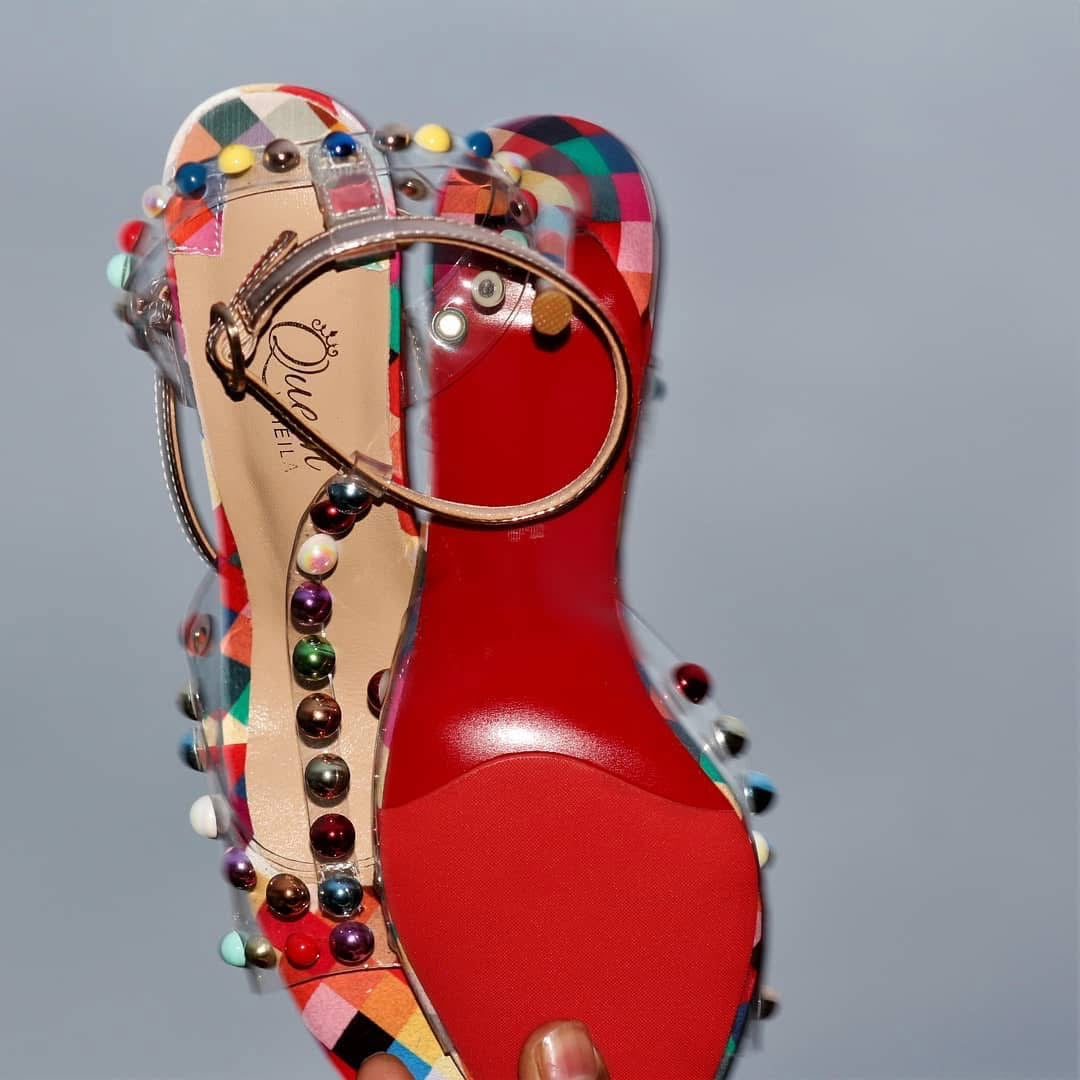 Lawra Multicolor Open Toe Sandals