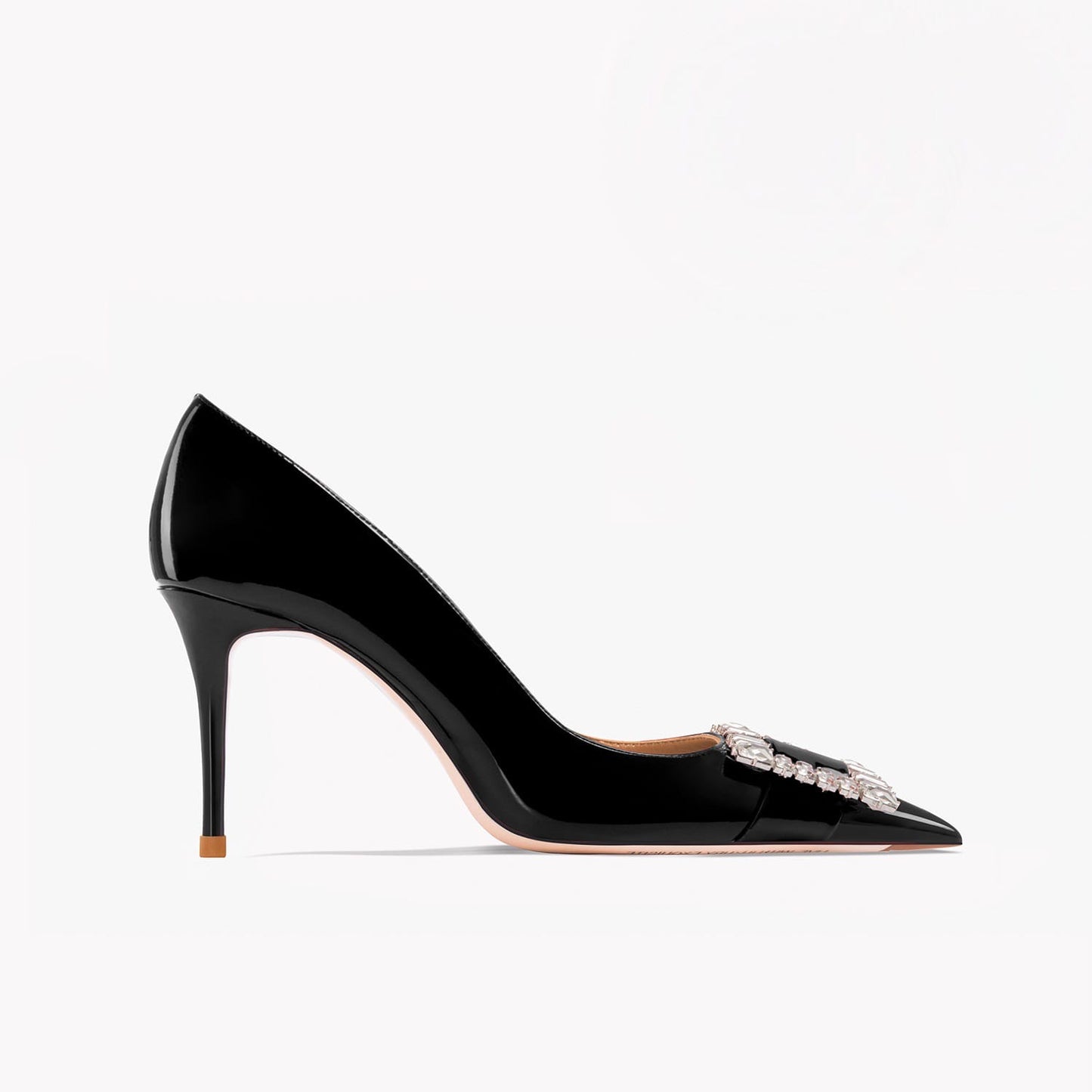 Micaela Black Pump Heels