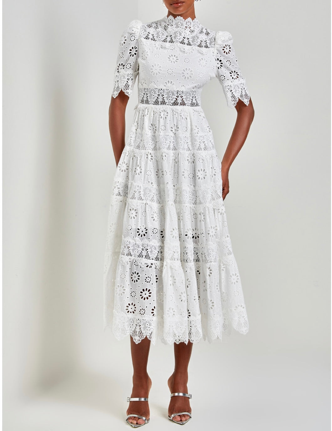 Darlene Off-White Melanie Dress