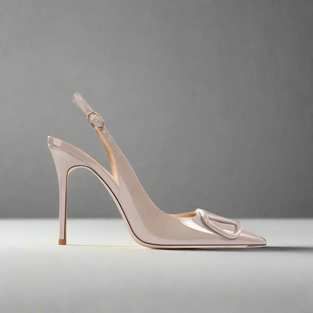 Adora Grey Slingback - Queen Sheila Brand 