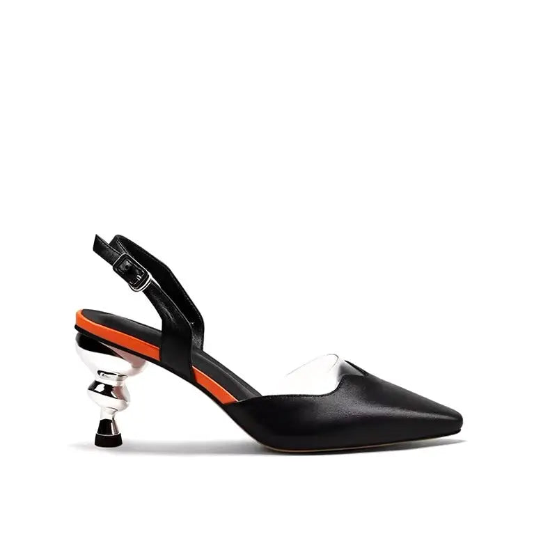 Napheesa Slingback Sandals   Queen Sheila Brand