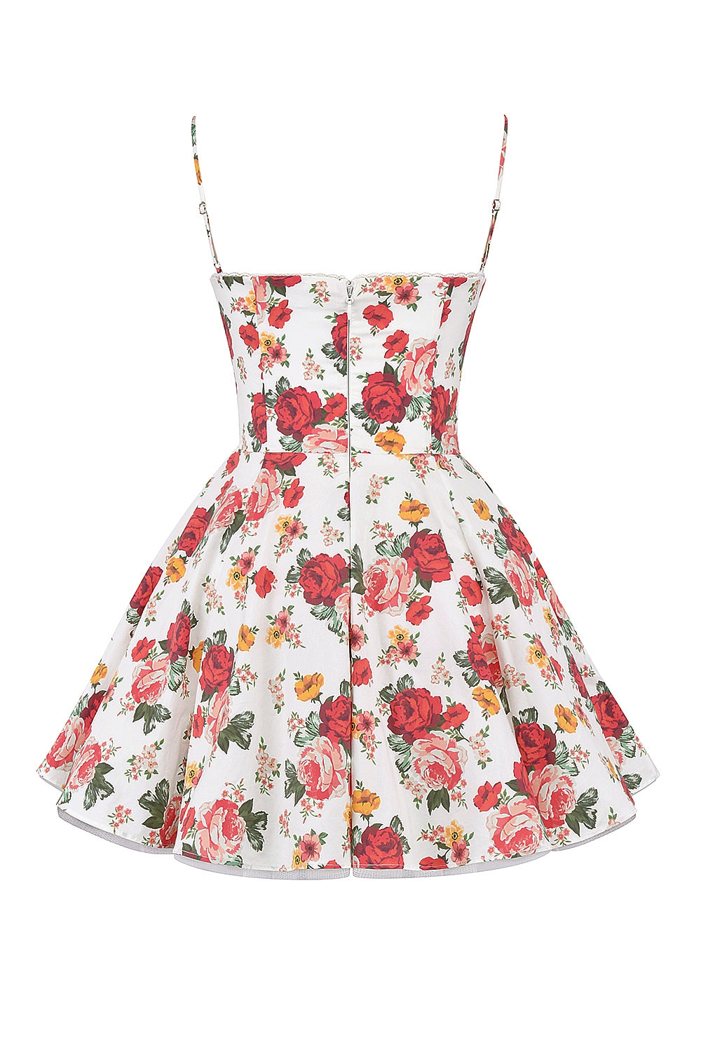 Esme Rose Print Tulle Mini Dress