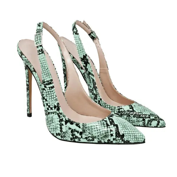 Eve Green SlingBack Queen Sheila