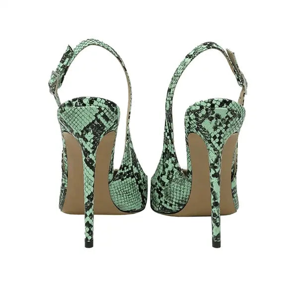 Eve Green SlingBack Queen Sheila