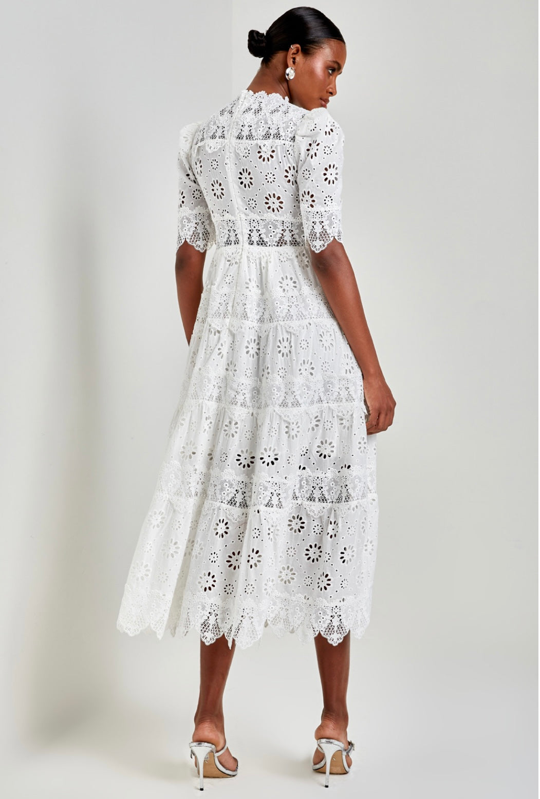 Darlene Off-White Melanie Dress