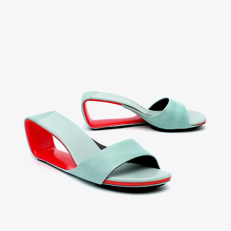 Eliana Blue Mules