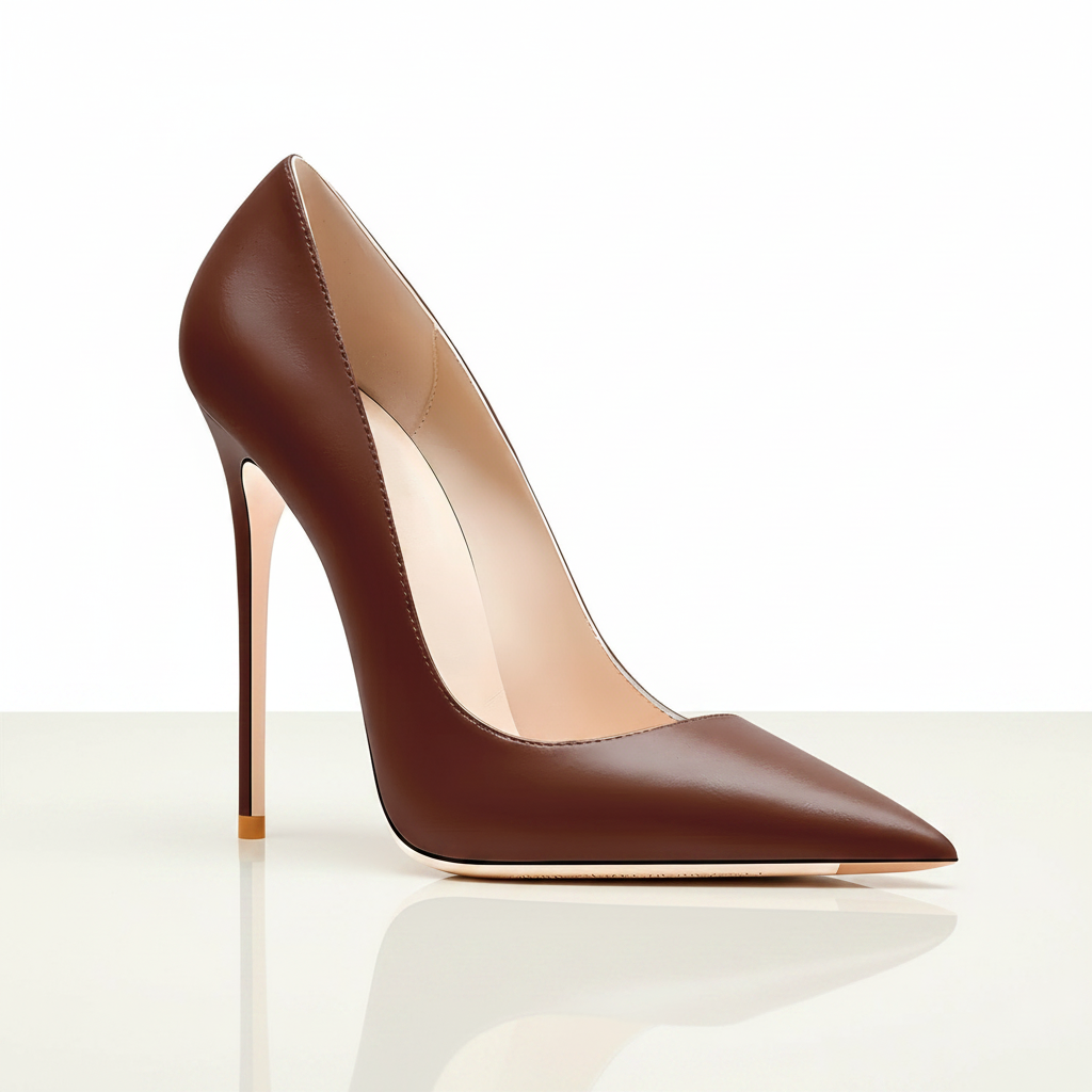 Tabitha Dark Brown Heels